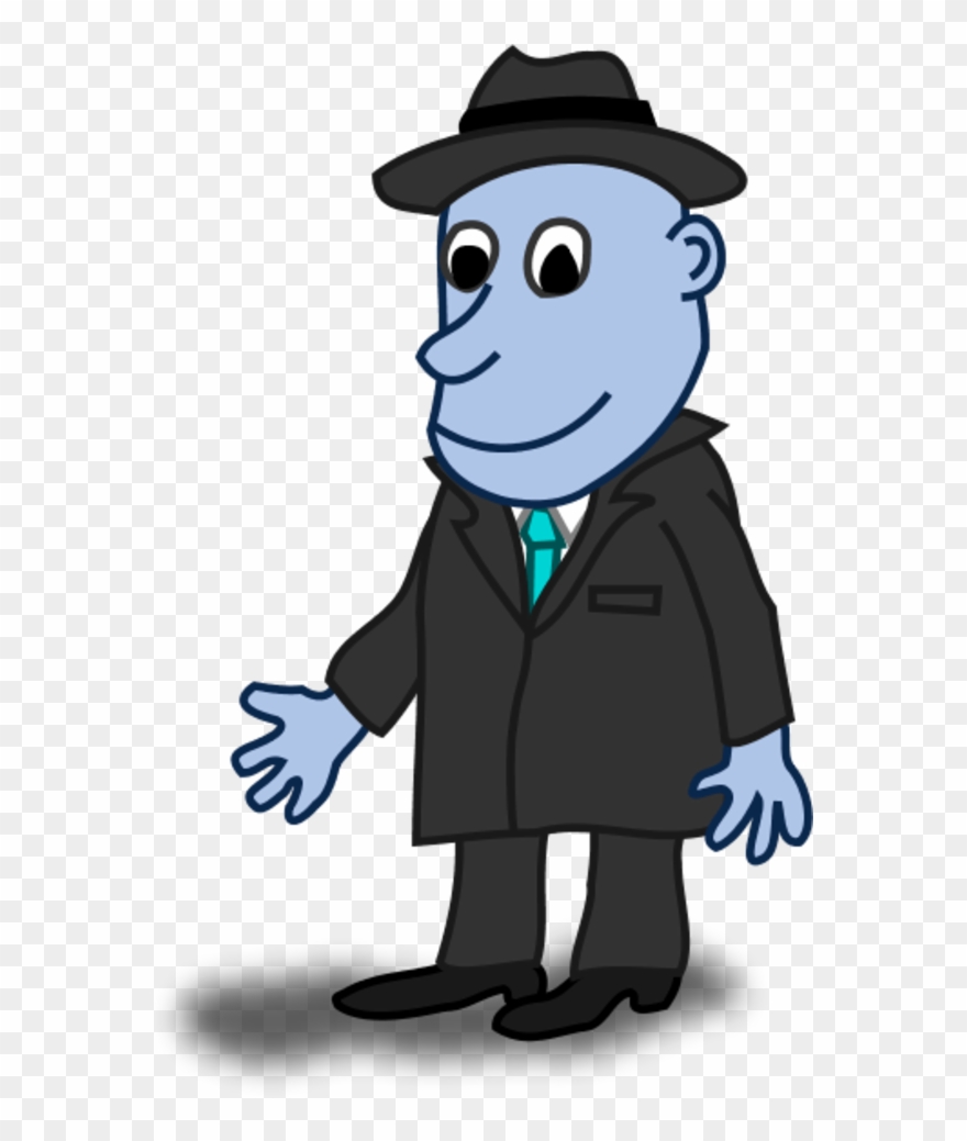 Comic Characters Businessman - Comic Characters Clipart