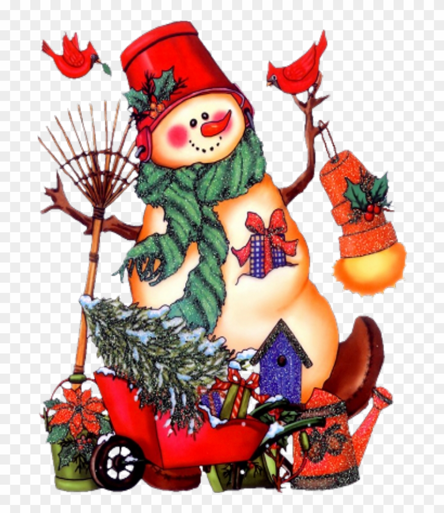 Sneeuwpoppen - Snowman Clipart