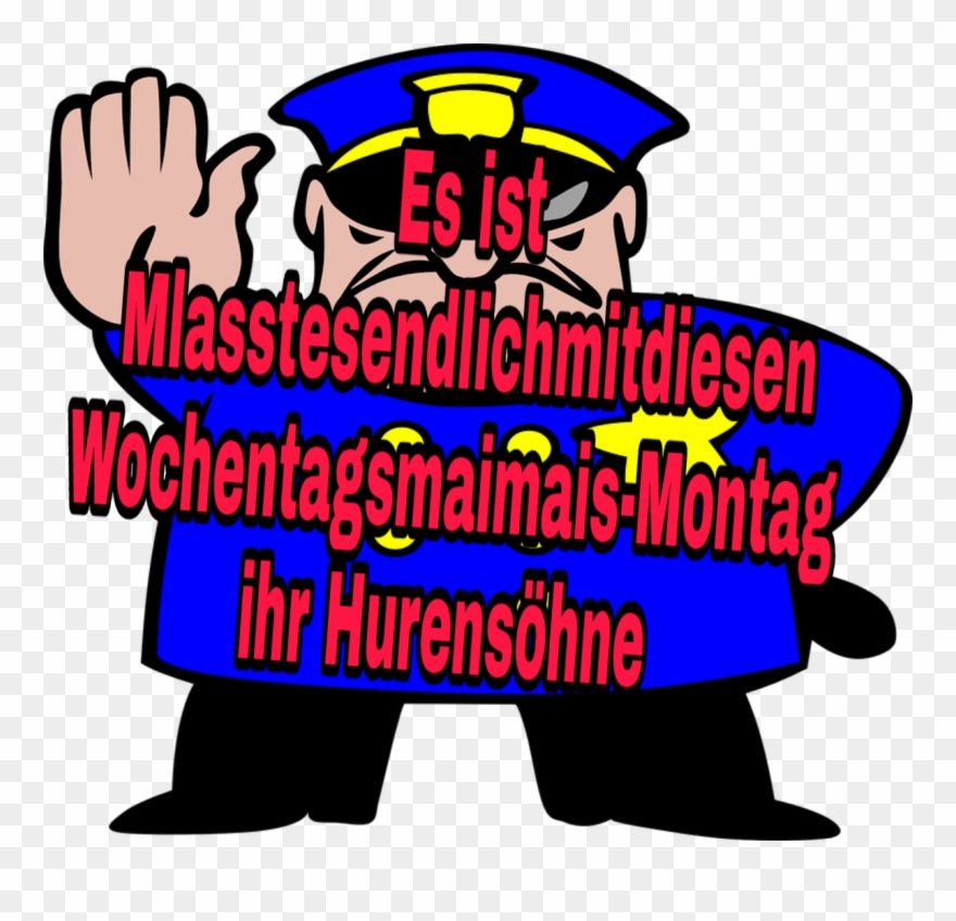 Ich🙅iel - Police Man Clipart