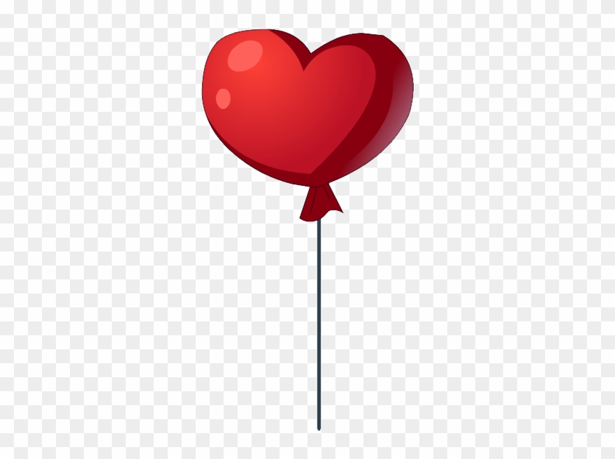 Coeur Png - Ballon En Forme De Coeur Png Clipart