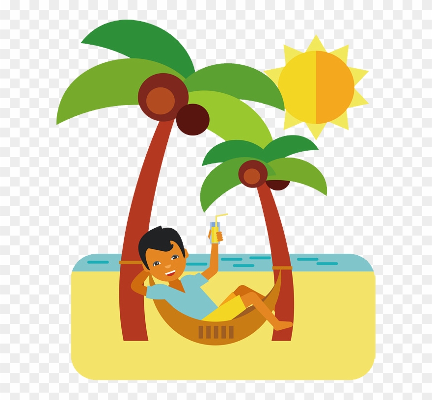 Beach Png - Vacation Cartoon Clipart