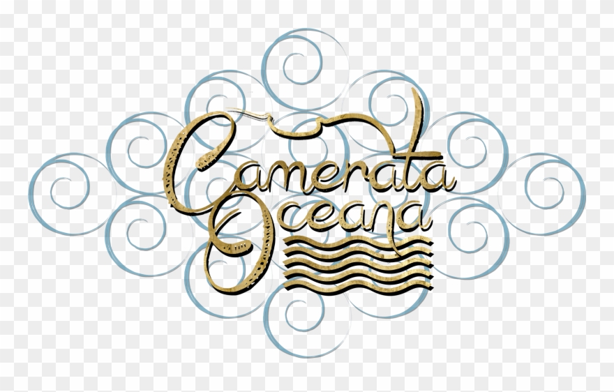 Camerata Oceana Waves Logo Clipart