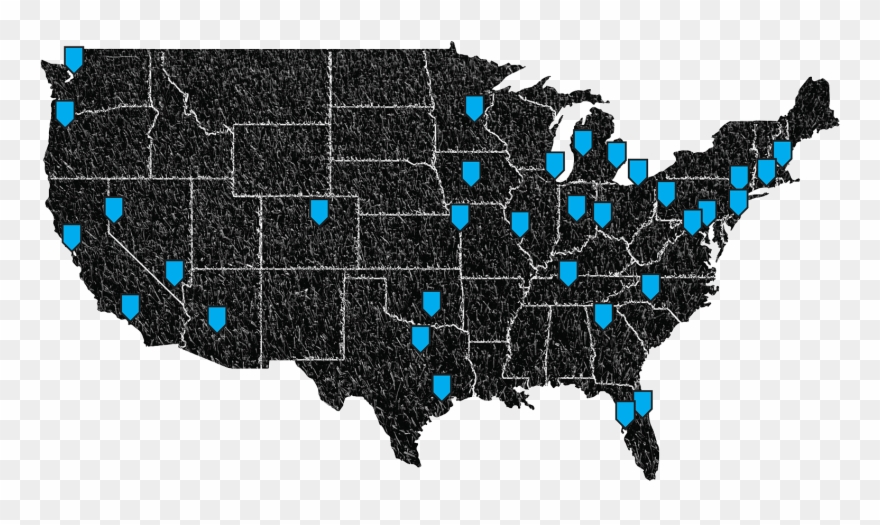 Best Hospitals In Us Map Clipart