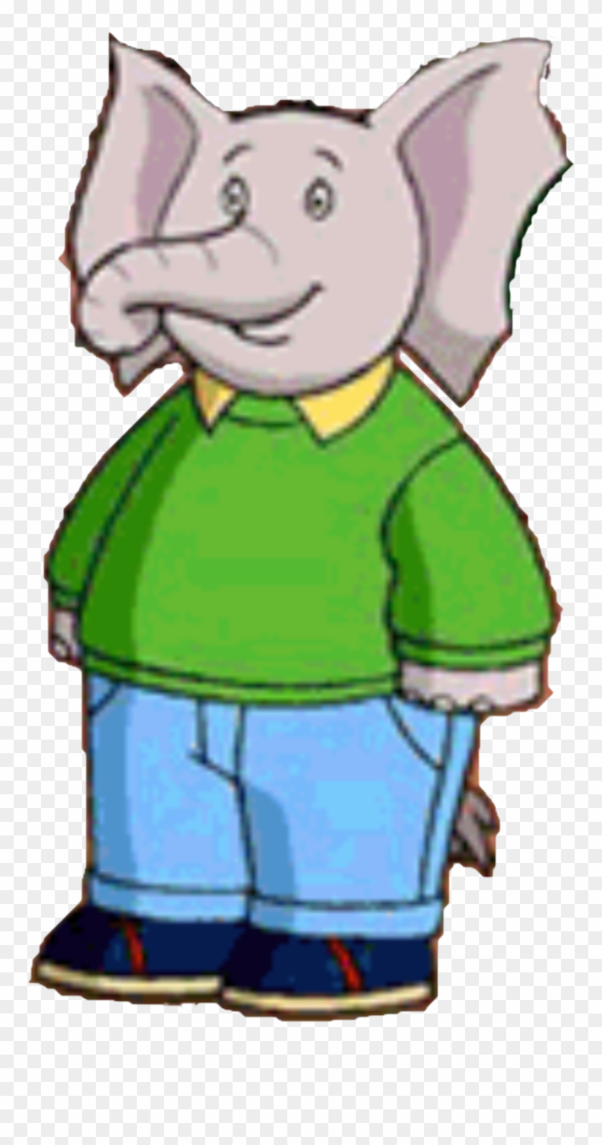 The Large Family - Cartoon Clipart