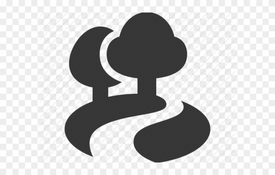 Icons Clipart Park - Landscape Garden Icon - Png Download