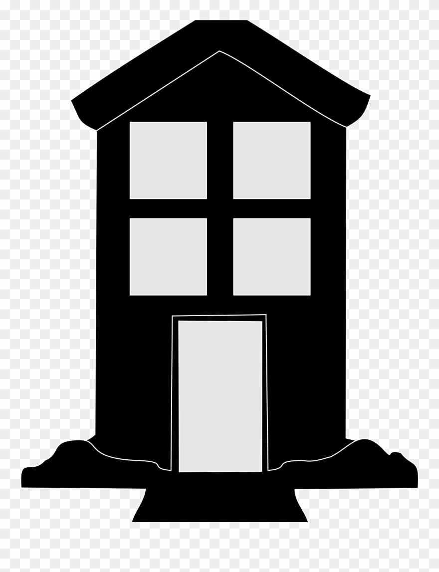 Hut House Black Icon Image - Hirosaki Clipart