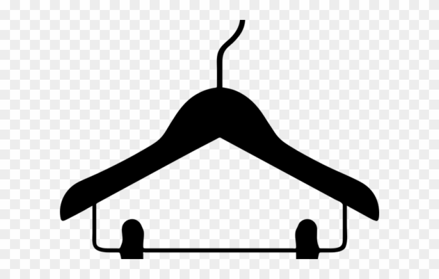 Dress Clipart Hanger - Set Up Thrift Store - Png Download