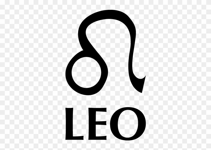 Leo Glyph - Signos Del Horoscopo Leo Clipart