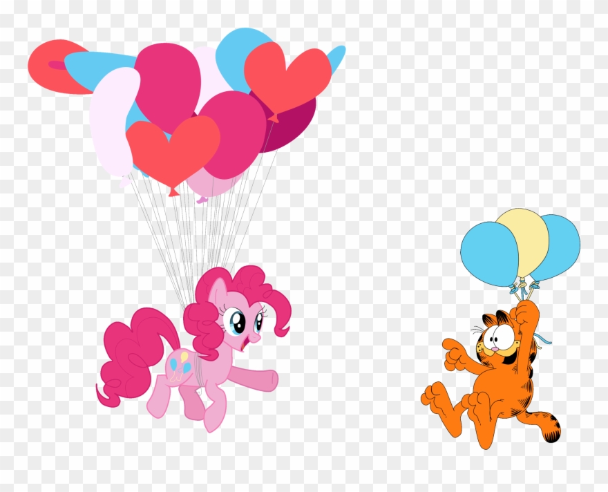 Garfield And Pinkie Pie Clipart
