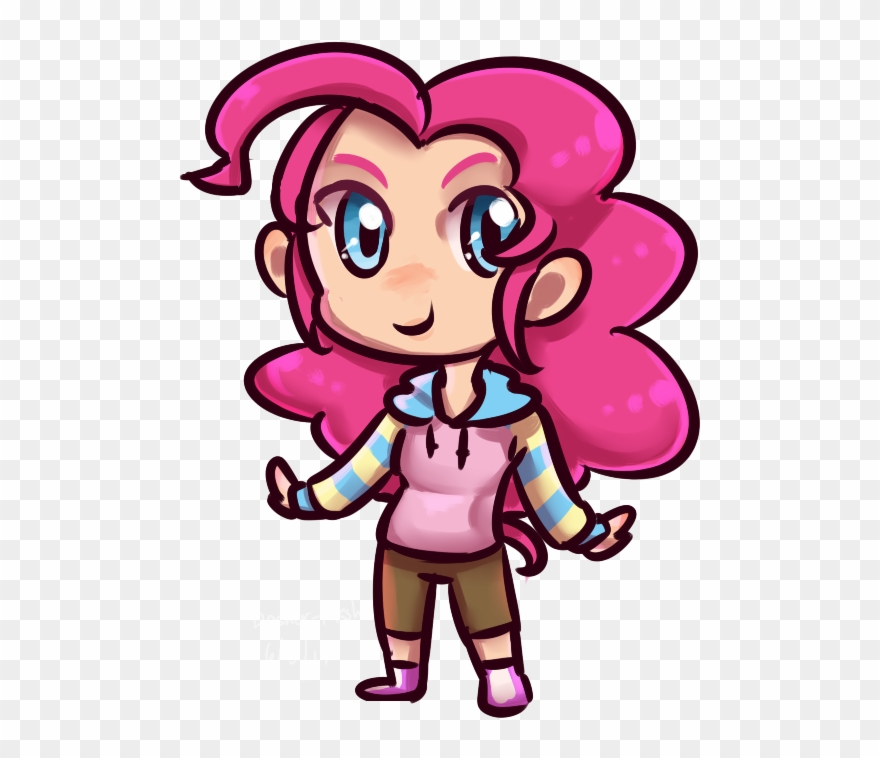 Chibi Clipart Flash - Pinkie Piev Human Chibi - Png Download