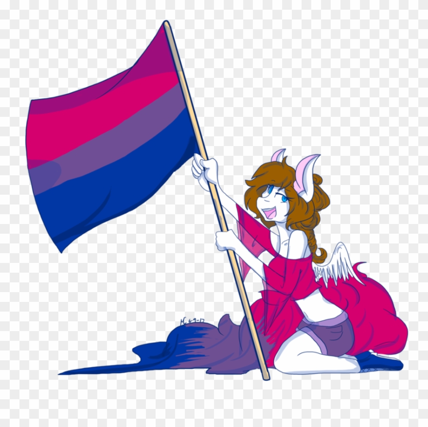 Pride Moth Bisexual Wins By Mscolorsplash - Cartoon Clipart