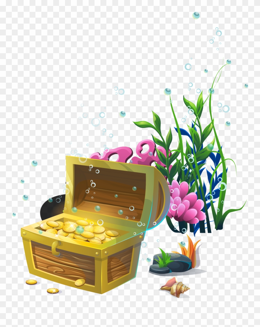 Coroas De Fundo Do Mar Clipart