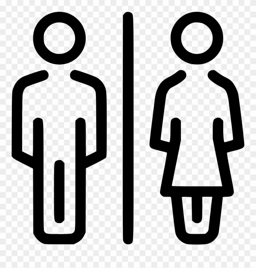 Png File - Icono Baño Publico Clipart