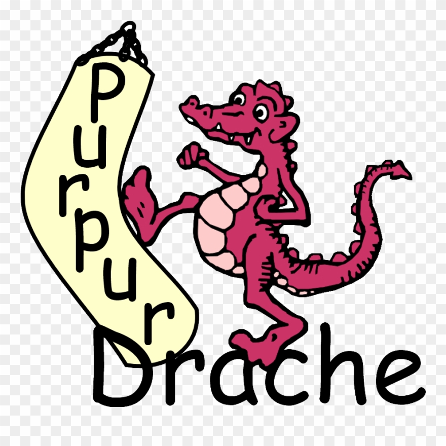 Kampfsportschule Purpur Drache Haan - Preschool Color Orange Worksheet Clipart