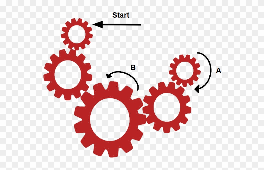 9 - Frage - 2 Cogwheel Clipart