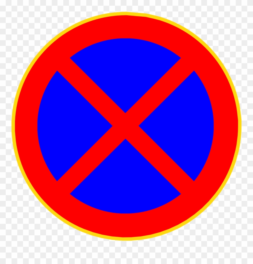 Finland Road Sign - Circle Clipart