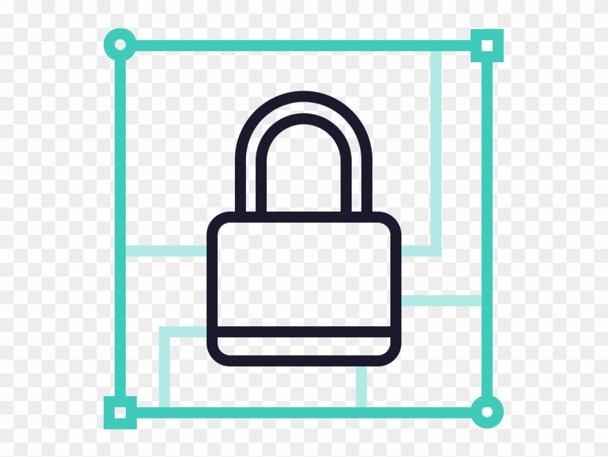 Blockchain Technology Naturally Provides A Secure Method - Cyber Security Purple Clipart