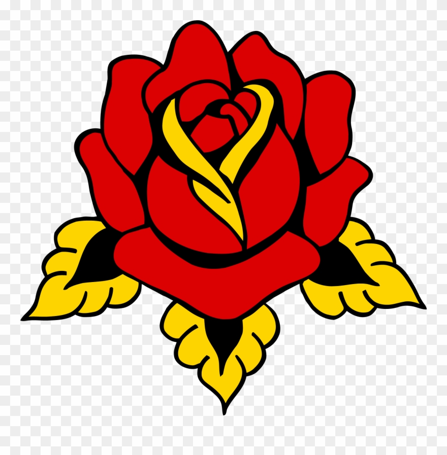 Bloom And Rose Logo - Hybrid Tea Rose Clipart