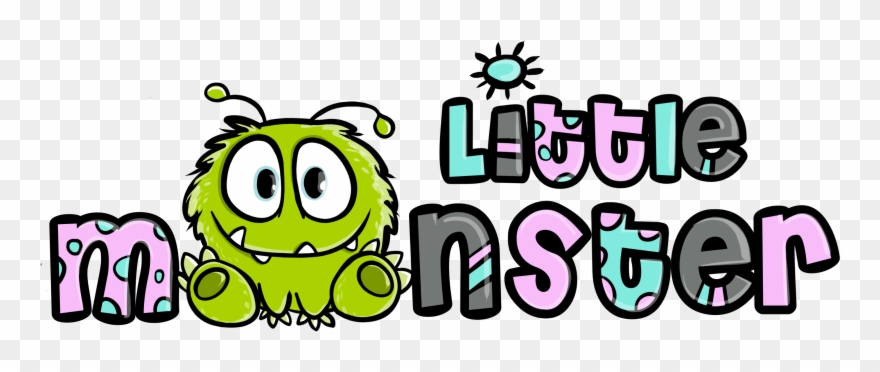 Little Monster-logo Clipart