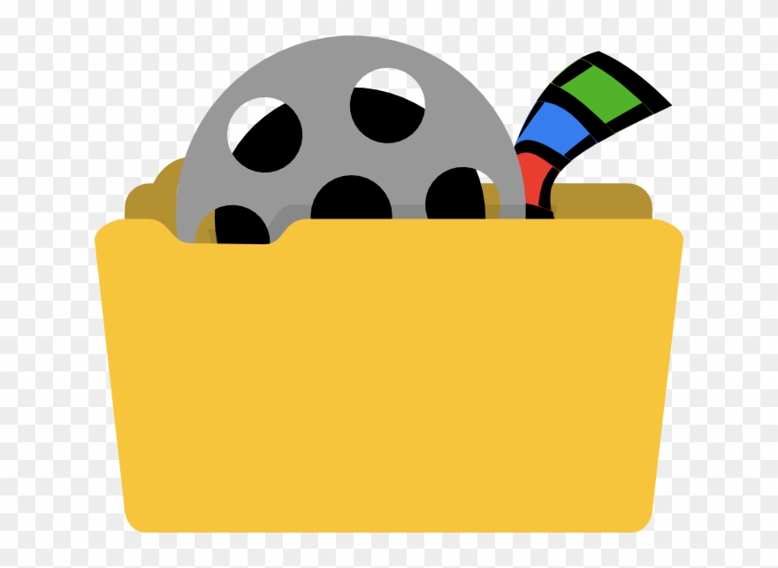 Videos - Icone De Pasta De Video Png Clipart