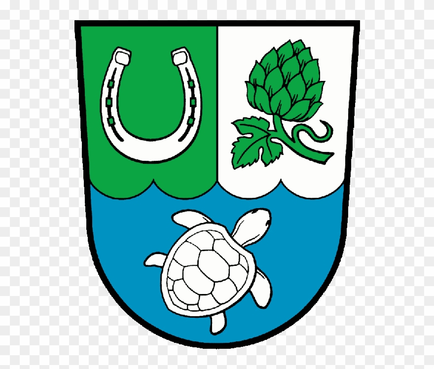 Hoppegarten, Germany - Turtle Heraldry Clipart