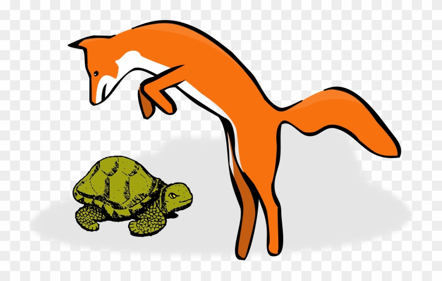 Quick Brown Fox Jumps Over The Lazy Dog Clipart