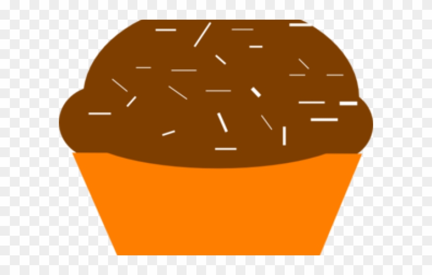 Brown Clipart Muffin - Png Download
