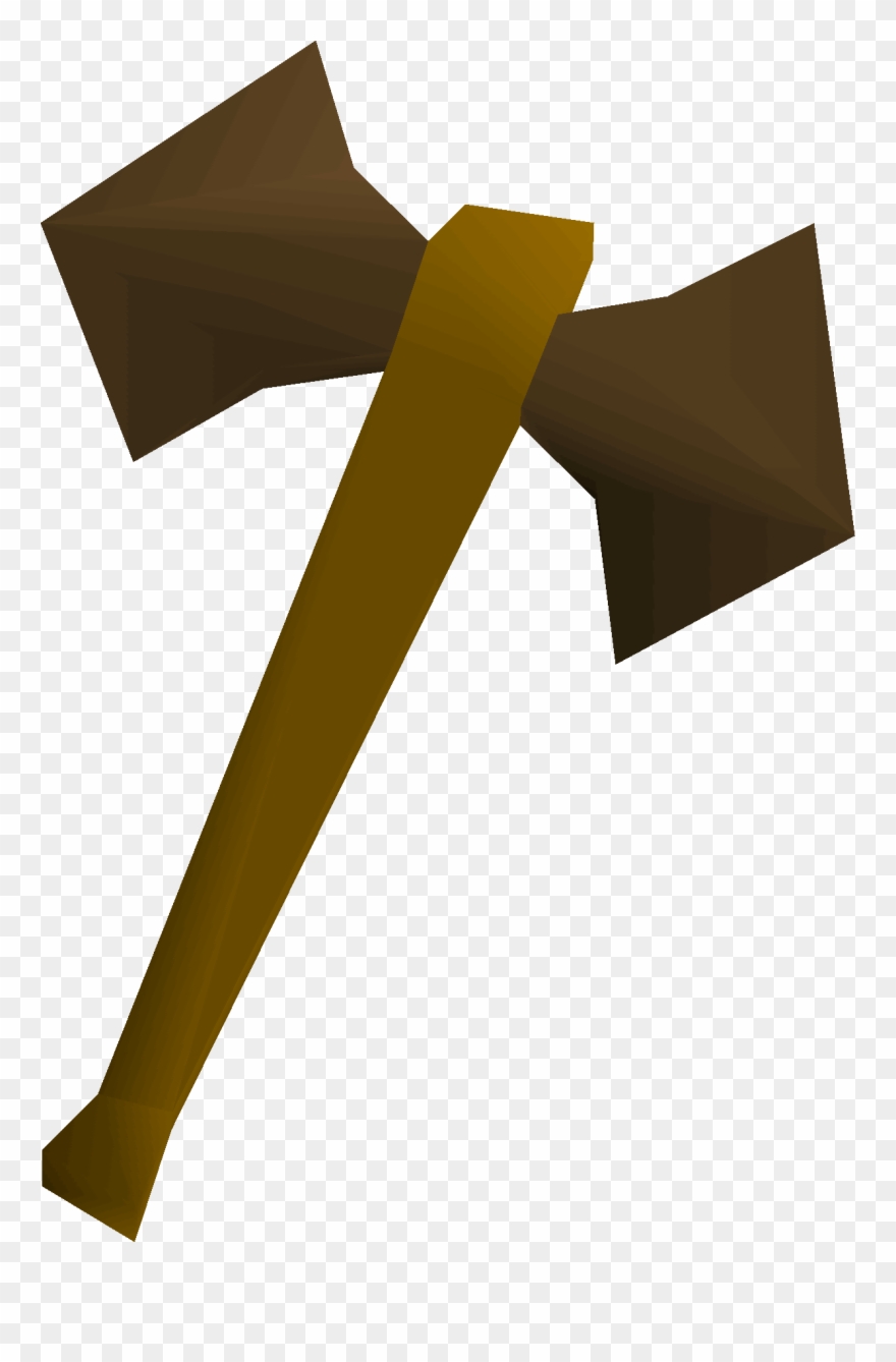 Mithril Battleaxe Runescape Clipart