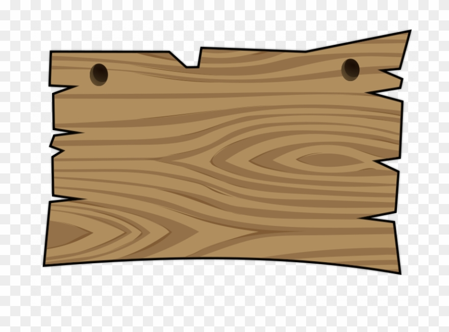 Axe Clipart Wood Piece - Wood Banner Png Clipart Transparent Png