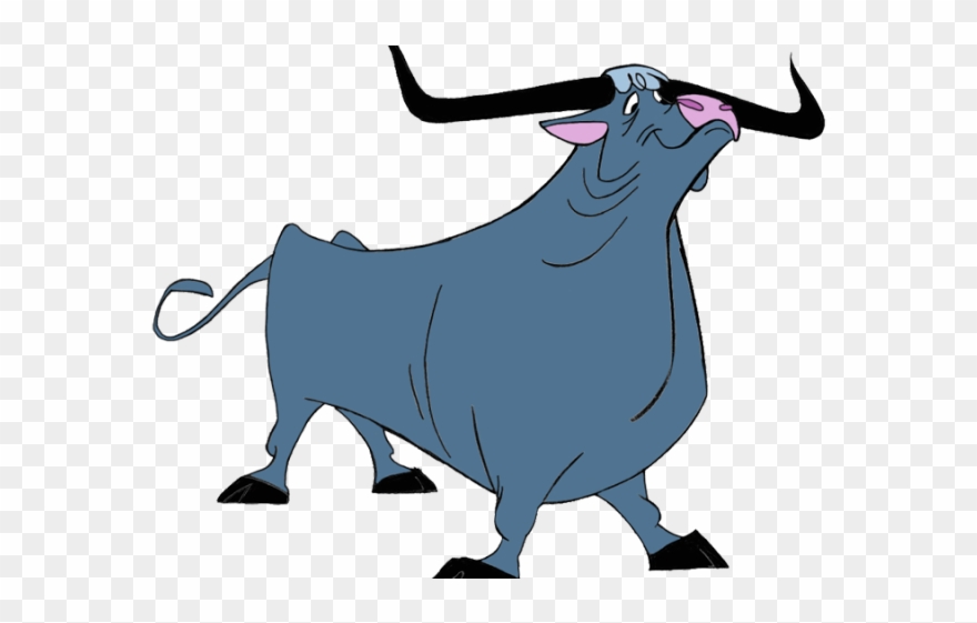 Ox Clipart Two - Babe The Blue Ox Cartoon - Png Download