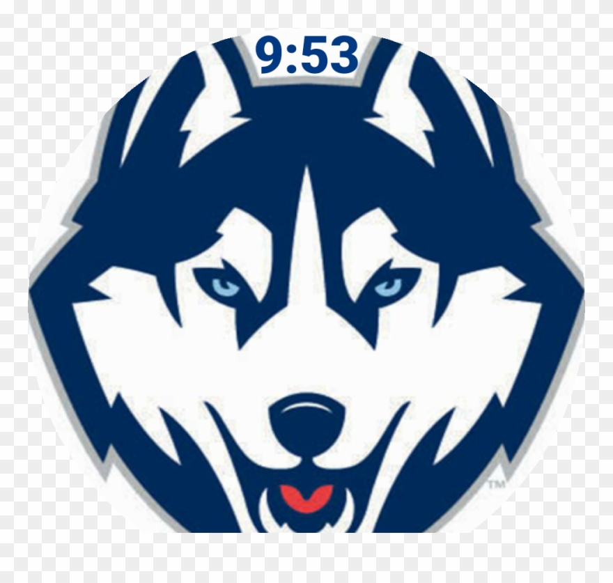 Uconn Huskies Watch Face Preview Clipart