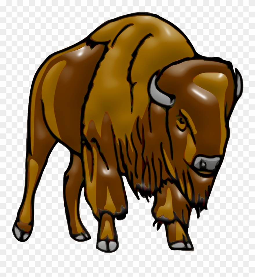 Bison Leif Lodahl 01 1200×1273 451 Kb - Peasant The Buffalo And The Tiger Clipart