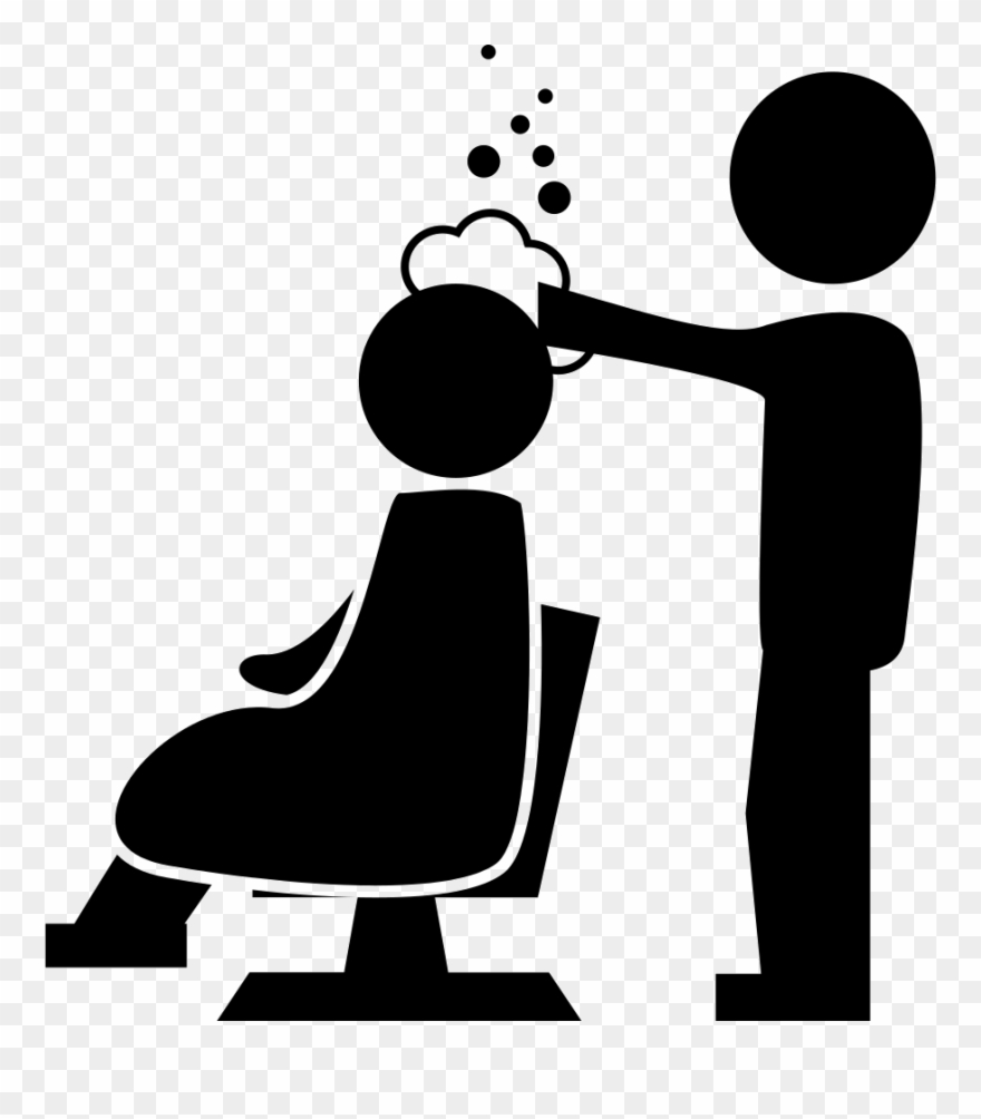 Application In Salon Svg Png Free Download Ⓒ - Hair Salon Icon Png Clipart