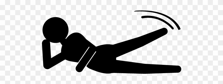 Lying While Lying Clipart