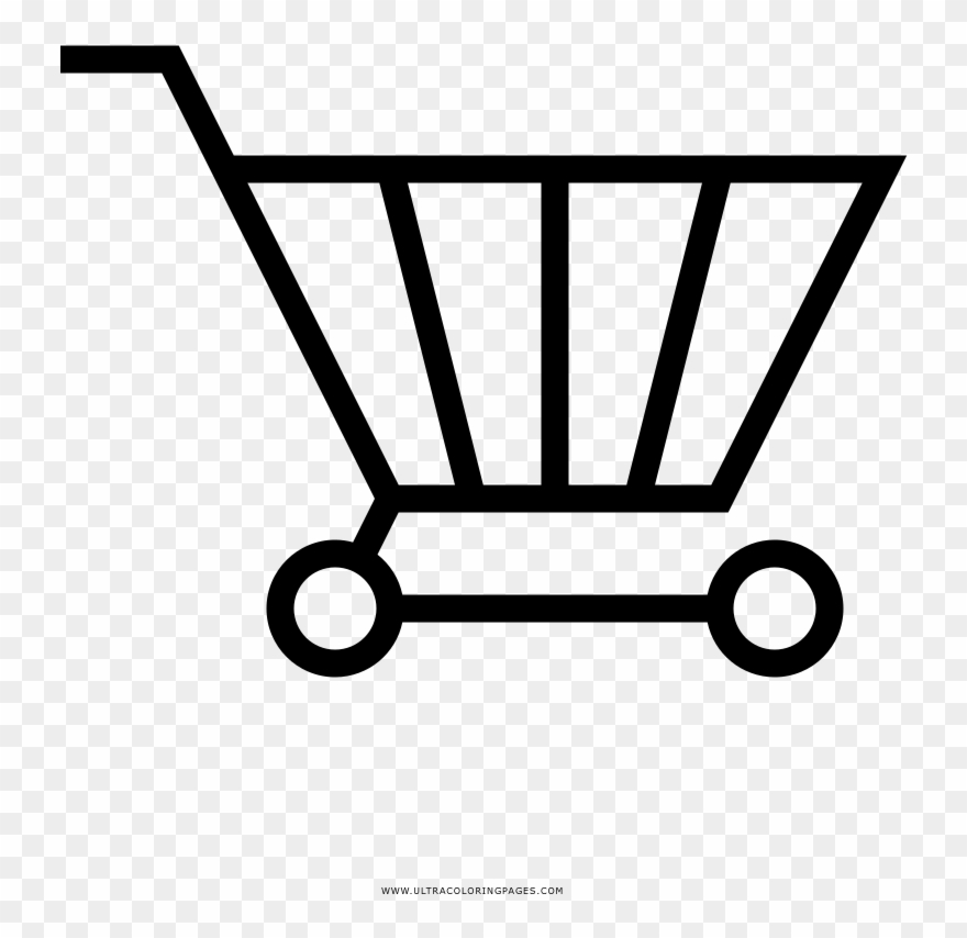 Hospital Clipart Trolley - Basket Cart - Png Download