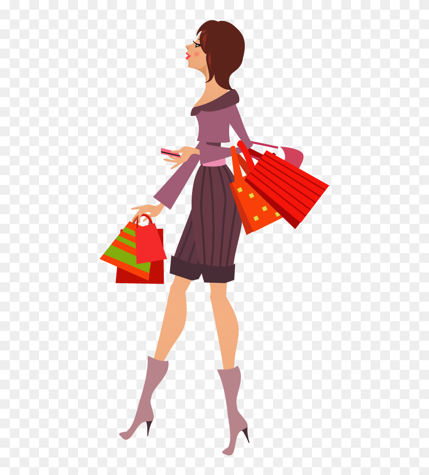Shopping Clipart Transparent Background - Png Download