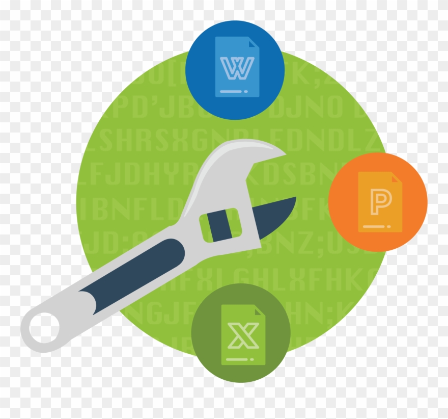 Easily Recognisable Office Tools - Graphic Design Clipart