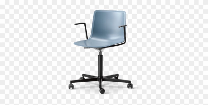 Blue Chair With Arms - Chair Clipart