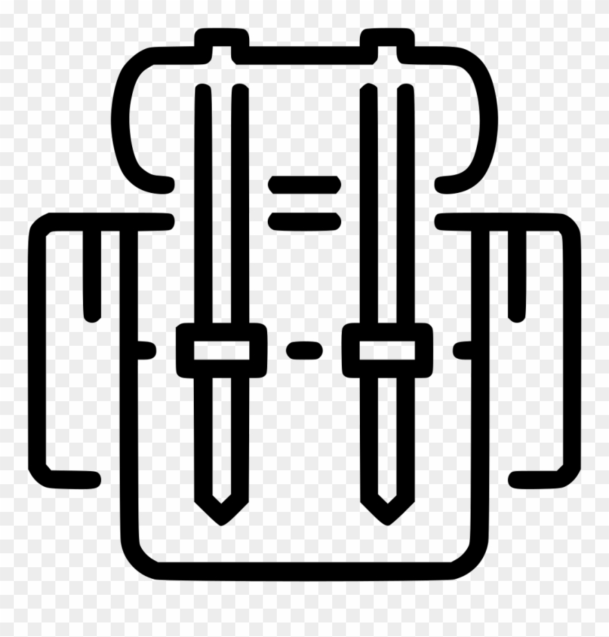 Png File - Backpack Clipart