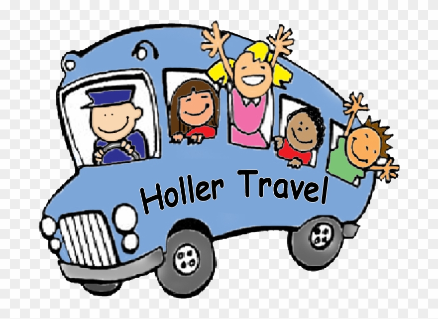 Holler Travel Club - Auto Buses Dibujos Clipart