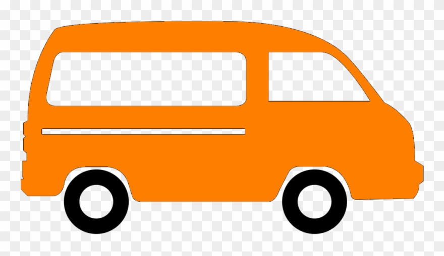 Minibus - Passenger Van Van Icon Clipart