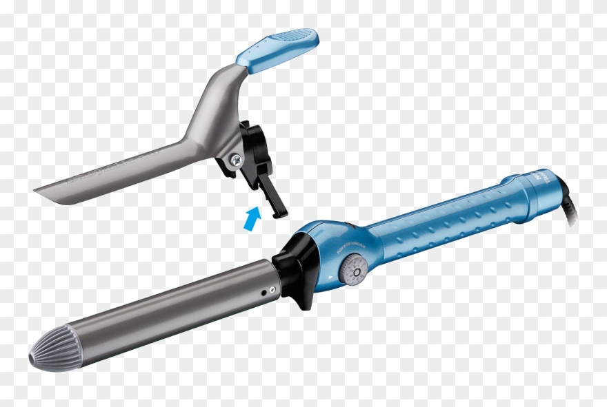 Babyliss Pro Clip/clipless Curling Iron - Babyliss Nano Titanium Iron - Png Download