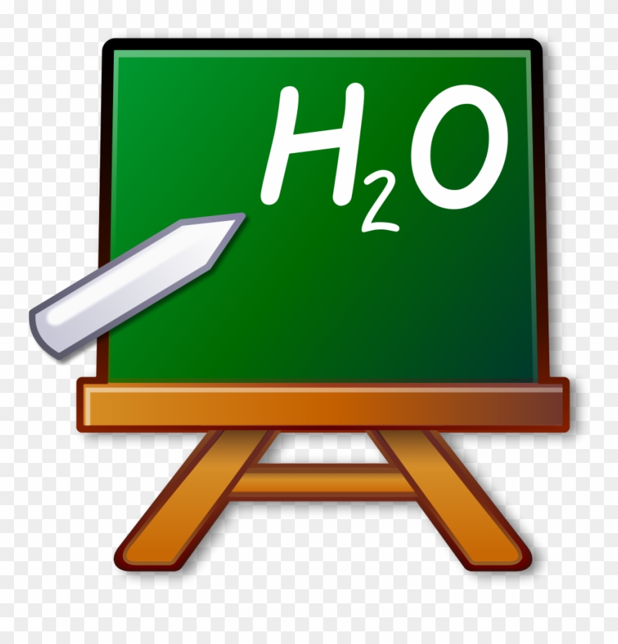 1000px-nuvola Apps Edu Miscellaneous H2o - Icono Pizarron Png Clipart