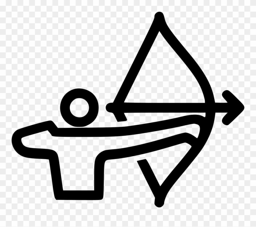 Png File Svg - Archer Icon Png Clipart