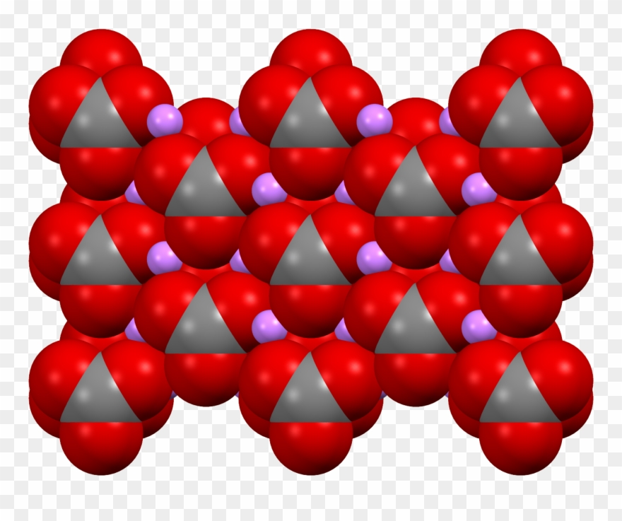 Lithium Carbonate Xtal 1979 Mercury 3d Sf - Lithium Carbonate 3d Structure Clipart