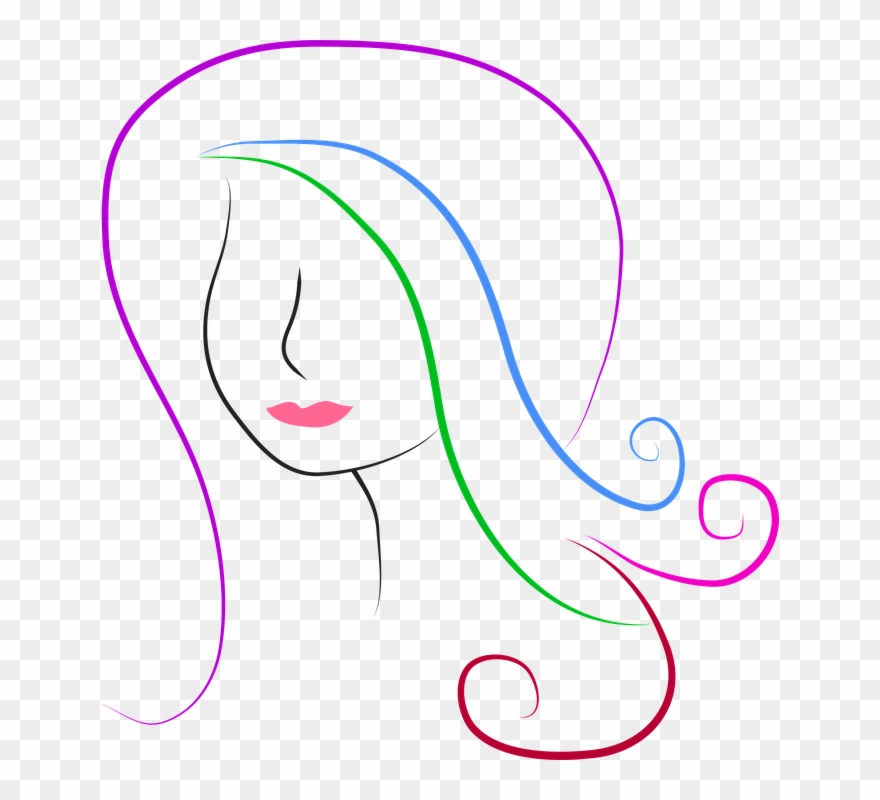 Having Been In Cosmetology Education On And Off For - Sad Woman Face Silhouette Clipart - Png Download