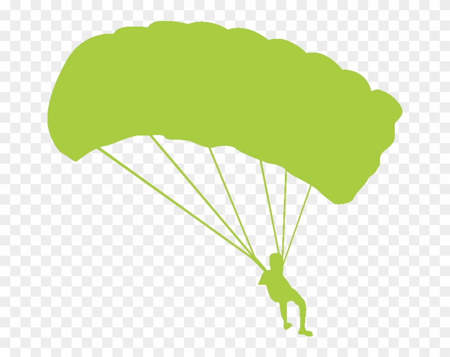 Image Free Parachute Silhouette At Getdrawings - Paraquedas Do Free Fire Clipart