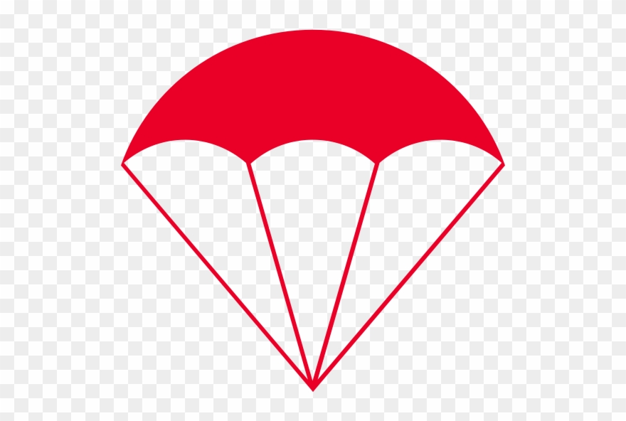 Parachute Clipart Tandem Skydive - Png Download