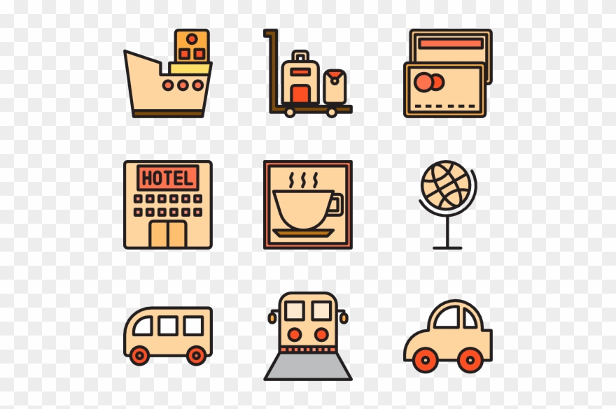 Travel Icon Packs Vector Svg Psd Png - Qr Code Icon Png Clipart