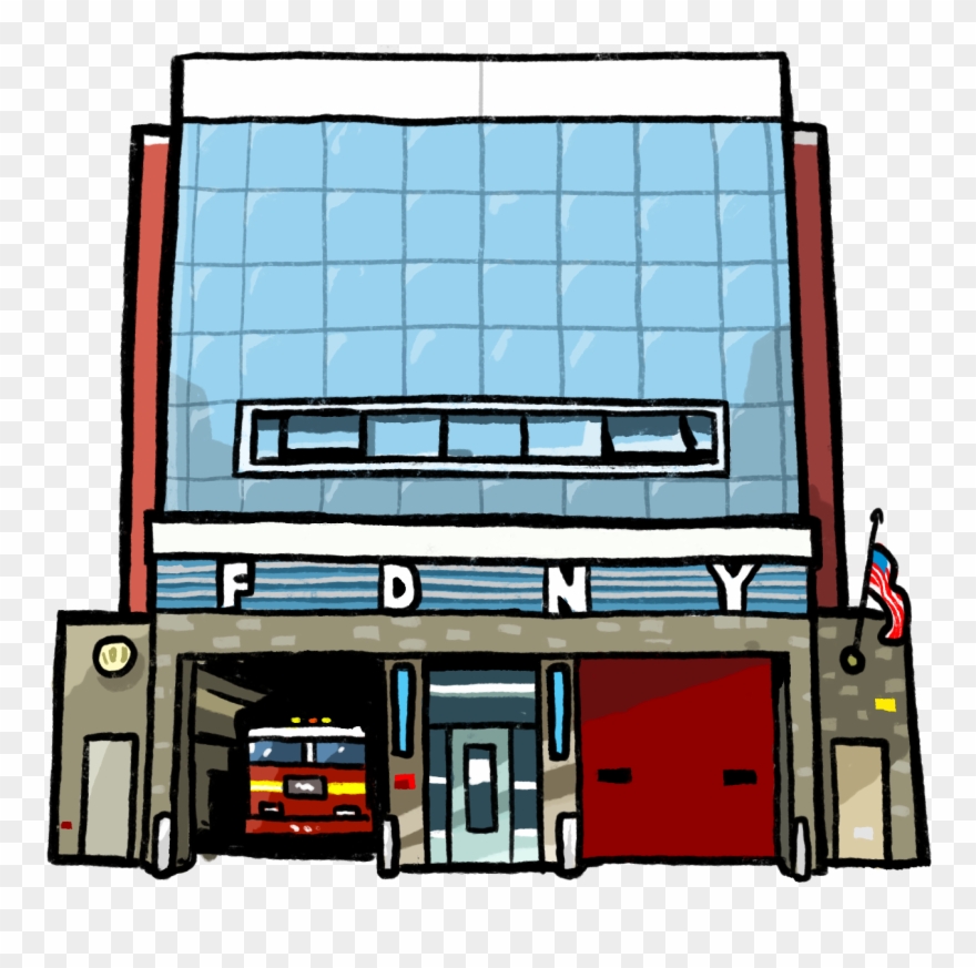 Engine Company - Architecture Clipart